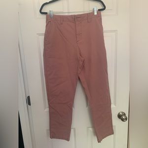 Pink Straight Leg Pants